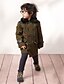 cheap Boys&#039; Clothing-Solid Colored Long Sleeve Regular Regular Jacket &amp; Coat Gray
