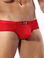 cheap Men&#039;s Briefs Underwear-Men&#039;s Classic Style Silk Briefs Underwear Solid Colored Natural White Black Red M L XL