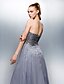 cheap Prom Dresses-A-Line Celebrity Style Beaded &amp; Sequin Prom Formal Evening Dress Sweetheart Neckline Sleeveless Floor Length Tencel with Beading Sequin 2021