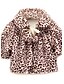 ieftine Îmbrăcăminte de exterior-Leopard Manșon Jumate Regular Jachetă &amp; Haină Camel