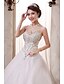 cheap Wedding Dresses-Wedding Dresses Ball Gown Sweetheart Sleeveless Floor Length Tulle Bridal Gowns With Crystal Beading 2023 Summer Wedding Party, Women&#039;s Clothing