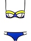 voordelige Bikini&#039;s &amp; Badmode-Dames Zwemkleding Bikini Zwempak Regenboog Halternek Badpakken Sport Kleurenblok