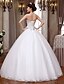 cheap Wedding Dresses-Wedding Dresses Ball Gown Sweetheart Sleeveless Floor Length Tulle Bridal Gowns With Crystal Beading 2023 Summer Wedding Party, Women&#039;s Clothing