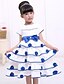 cheap Girls&#039; Clothing-Floral Short Sleeve Dress Wine