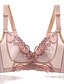 cheap Bras-Meiqing® Removable Strap Bras Nylon Pink - 3031