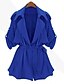 cheap Women&#039;s Coats &amp; Trench Coats-WeiMeiJia® Women&#039;s Plus Size Casual Batwing with Belt Trench Coat