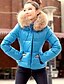 levne Dámské kabáty-kakani dámské European Fashion dlouhý rukáv bavlna kabát