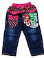 voordelige Jeans voor meisjes-Katoen / Polyester-Alle seizoenen-Girl&#039;s-Jeans-Blauw