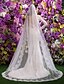 cheap Wedding Dresses-Mermaid / Trumpet V Neck Court Train Lace Made-To-Measure Wedding Dresses with Beading / Lace by LAN TING BRIDE®