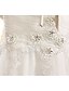 Χαμηλού Κόστους Νυφικά Φορέματα-Παραλία / Προορισμός Φορεματα για γαμο Τρομπέτα / Γοργόνα Ένας Ώμος Αμάνικο Μακρύ Οργάντζα Νυφικά φορέματα Με Ζώνη / Κορδέλα Χάντρες Καλοκαίρι 2023 Γαμήλιο Πάρτυ, Γυναικεία Ρούχα