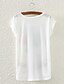 economico T-Shirt da donna-T-shirt Da donna Primavera / Estate / Autunno,Con stampe Rotonda Cotone / Altro Multicolore Manica corta Sottile