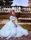 cheap Dresses-Girl&#039;s Summer Dress Inelastic Cinderella Princess Dress Thin Short Sleeve Dresses (Organza)