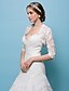 cheap Wraps &amp; Shawls-Shrugs Lace Wedding / Party Evening Wedding  Wraps With