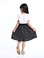 cheap Girls&#039; Clothing-Girls&#039; Polka Dot Short Sleeve Dress