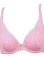 cheap Bras-Women&#039;s Push-up Padded Bras Underwire Bra 5/8 cup Bra Polka Dot Cotton Camel Pink Green