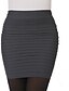 cheap Women&#039;s Skirts-Women&#039;s Daily Mini Skirts,Sexy Bodycon Polyester Solid Spring Fall
