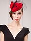 cheap Fascinators-Tulle Satin Hats Headpiece Wedding Party Elegant Feminine Style