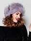 Χαμηλού Κόστους Γυναικεία καπέλα-Γυναικεία Καπέλο σκι Ψεύτικη Γούνα Καπέλο Πάρτι Ενεργό - Μονόχρωμο Χειμώνας Κάμελ Γκρίζο / Πάρτι / Βράδυ / Causal / Γούνινα Αξεσουάρ