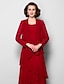 voordelige Bolero &amp; Sjaal-Long Sleeve Coats / Jackets Chiffon Wedding / Party Evening Women&#039;s Wrap With Draping