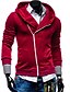cheap Men&#039;s Hoodies &amp; Sweatshirts-Men&#039;s Sports Long Sleeve Hoodie - Solid Colored Black