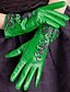 Недорогие Женские перчатки-Козлиная кожа Цветочный