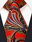 cheap Men&#039;s Accessories-Men&#039;s Silk Neck Tie,Casual Red
