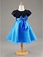 cheap Flower Girl Dresses-A-Line Knee Length Flower Girl Dress Cute Prom Dress Satin with Sash / Ribbon Fit 3-16 Years