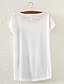 cheap Women&#039;s T-shirts-Women&#039;s Paris Photo Frame Print Short Sleeve T-shirts