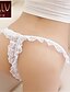 cheap Panties-Women&#039;s Lace Ultra Sexy Panty Solid Colored Mid Waist White Black Red One-Size