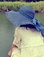 Недорогие Женские головные уборы-Для женщин Для женщин На каждый день Соломенная шляпа , Лён , Лето