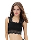 cheap Bras-Dnyh® women&#039;s Deep V Neck Lace Camisole with pad wrapped chest bra