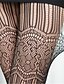 voordelige Sokken &amp; Panty&#039;s-Dames Dun Panty - Jacquard Zwart Een maat