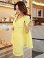 cheap Women&#039;s Dresses-Women&#039;s Party Dress Summer Yellow Royal Blue