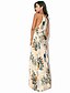 cheap Women&#039;s Dresses-Women&#039;s Swing Dress Sleeveless Floral Print Summer Boho White S M L XL XXL