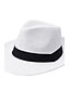 olcso Férfi kalapok-Uniszex Egyszínű Vintage - Fedora kalap / Szalmakalap / Nyár