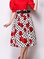 cheap Women&#039;s Bottoms-ICED™Women&#039;s Fashion Slim  Print Skirt
