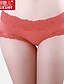 cheap Panties-Women&#039;s Ultra Sexy Nightwear - Lace Solid Colored Black / Purple / Red