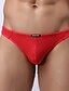 cheap Men&#039;s Briefs Underwear-Men&#039;s Super Sexy Ultra Sexy Panty Solid Colored Low Waist White Black Red M L XL