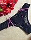 cheap Panties-Women&#039;s Ultra Sexy Nightwear - Lace Cotton Solid Colored Dark Pink / White / Black