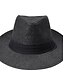 voordelige Herenhoeden-Unisex Vintage Effen Fedora hoed / Strohoed - / Zomer
