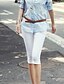 abordables Pantalons et jupes de maternité-Femme Simple Grossesse Quotidien Sortie Skinny Pantalon - Couleur Pleine Couleur unie Blanche Noir M / L / XL