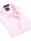 cheap Men&#039;s Shirts-Men&#039;s Sports / Work Business Plus Size Cotton Shirt - Solid Colored / Short Sleeve