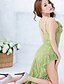 cheap Sexy Lingerie-Women&#039;s Chemises &amp; Gowns Ultra Sexy Nightwear Solid Colored Green S M L / Lace
