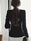 cheap Women&#039;s Blazers &amp; Jackets-Women&#039;s Blazer Regular Solid Colored Spring Cotton White / Black