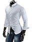 cheap Men&#039;s Tops-Men&#039;s Chic &amp; Modern Shirt-Solid Colored,Modern Style