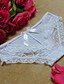 cheap Panties-Women&#039;s Cut Out Lace Super Sexy Brief High Waist White Black Red One-Size