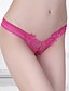 cheap Panties-Women&#039;s Ultra Sexy Nightwear - Cotton Solid Colored Dark Pink / White / Black