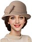 זול כובעים לנשים-כובע קלושה\עם שוליים רחבים צמר כל העונות חמוד מסיבה עבודה יום יומי נשים