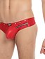 cheap Men&#039;s Briefs Underwear-Men&#039;s Underwear Waist With Nail Nylon/Patent Leather G-string