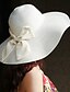 cheap Women&#039;s Hats-Women&#039;s Casual Head Scarf - Solid Colored / Floppy Hat / Straw Hat / Beige / White / Yellow